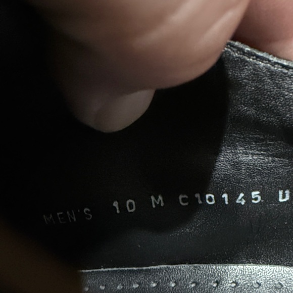 Cole Haan Black Leather Oxford Shoes main image 5